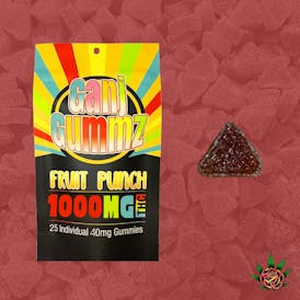 Ganj Gummz 1,000mg - Fruit Punch