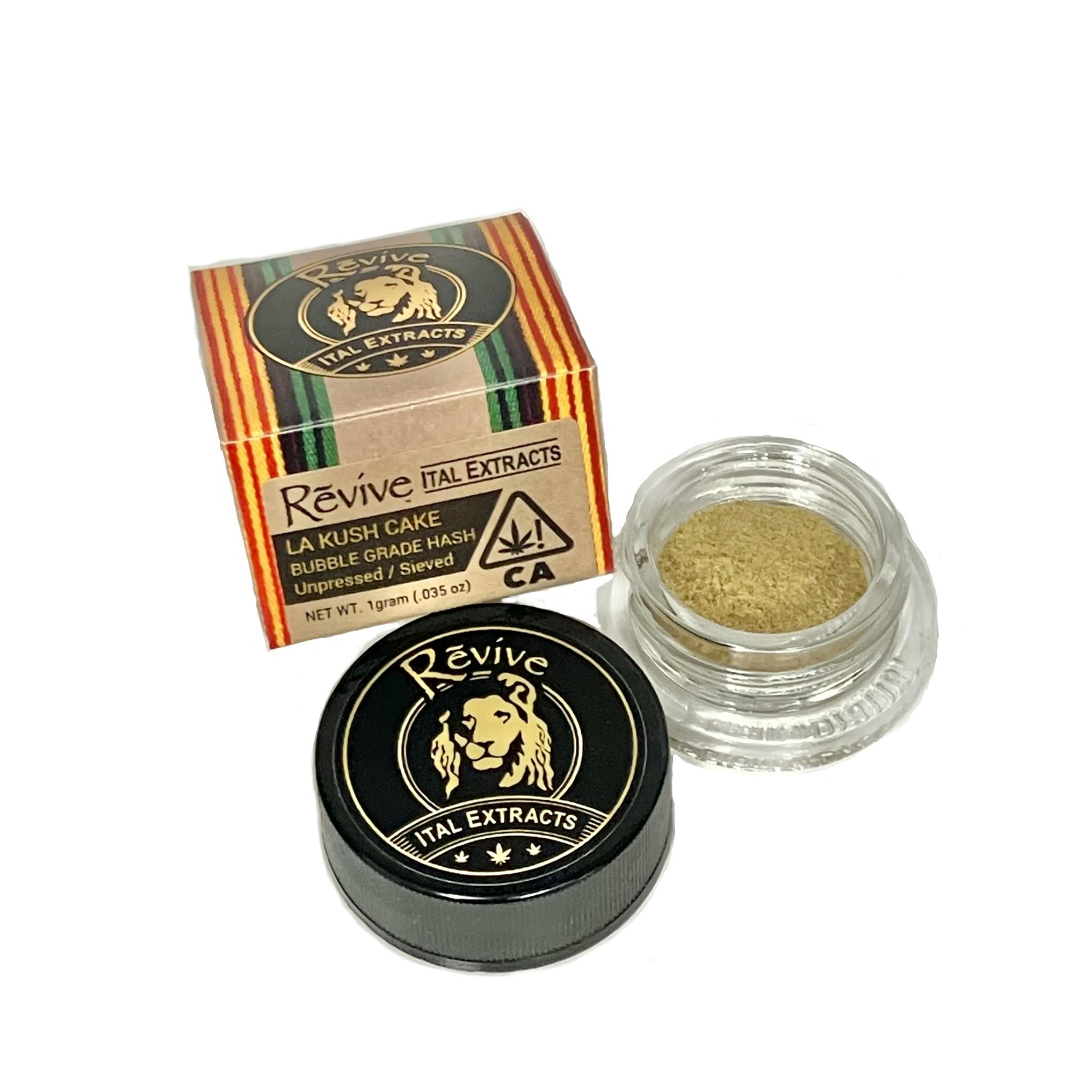 LA Kush Cake Bubble Grade Hash (1g) / Un-pressed / Sieved