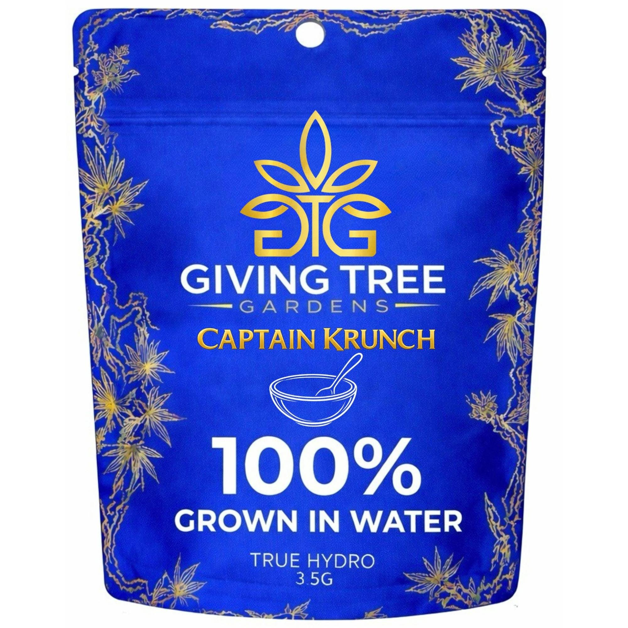 Captain Krunch – 3.5G Pre-Pack Flower | 100% WATER GROWN • TRUE HYDRO