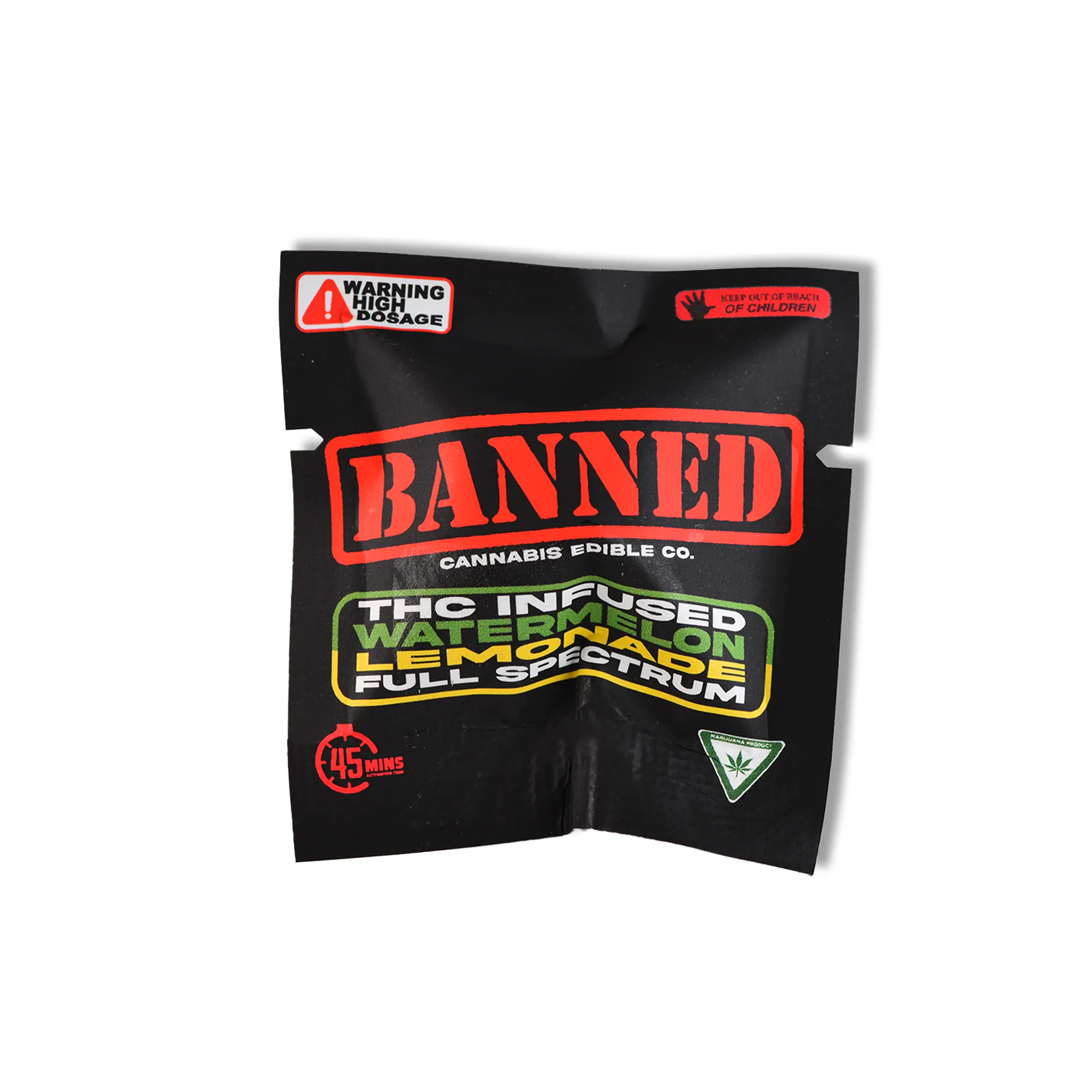 Banned - Banned - WATERMELON LEMONADE SINGLE GUMMY - 200MG Main Image