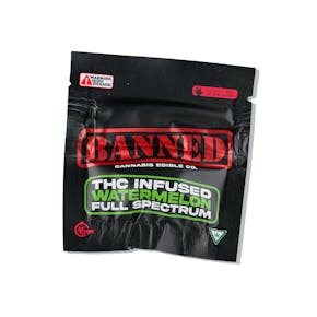 Banned - WATERMELON SINGLE GUMMY - 200MG