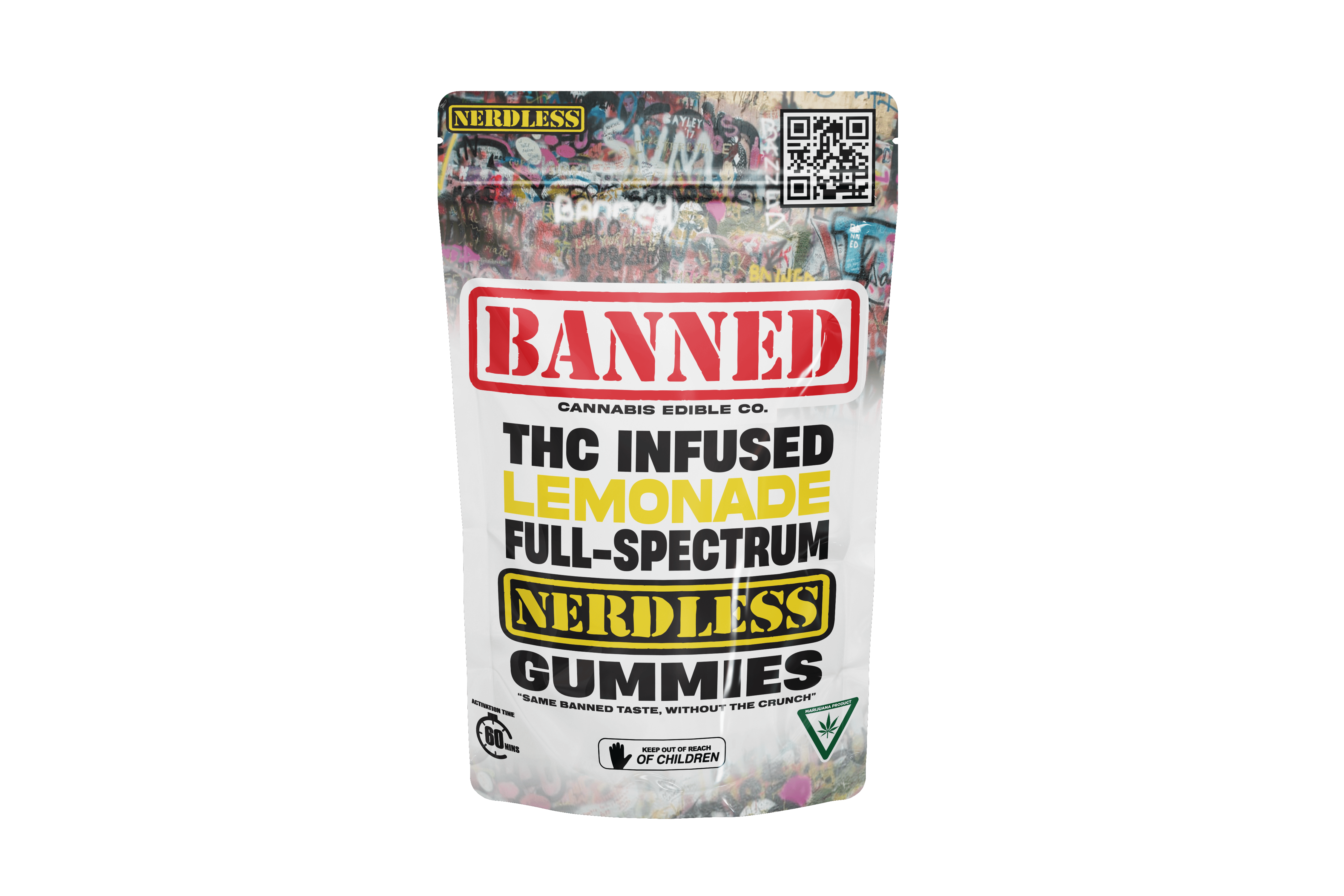 LEMONADE NERDLESS GUMMIES 200MG | 4 PACK