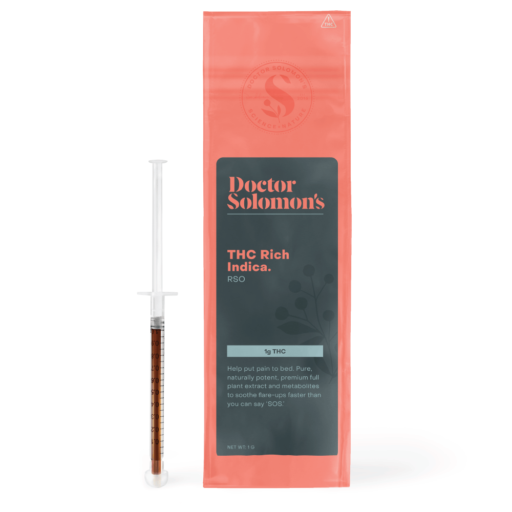 Doctor Solomon's | THC Rich | RSO | 1g | Indica