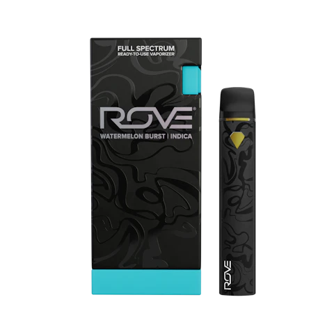 Rove Watermelon Burst · Melted Diamond Live Resin Vaporizer · 1.0g(Ready-To-Use), Disposables