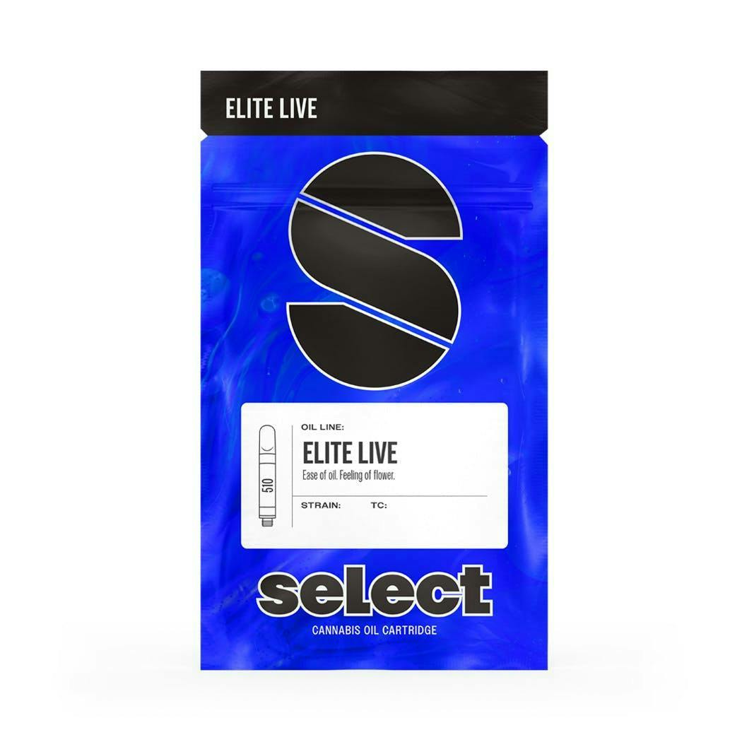 Elite Live Kool Grapes Cartridge by Select