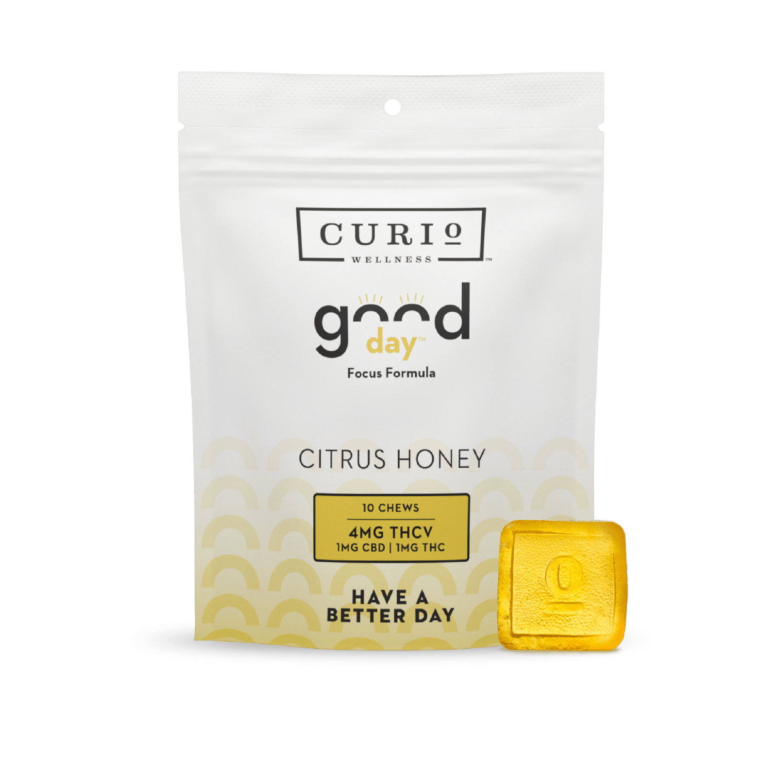 Good Day Chews- Focus Formula [4mg THCV | 1mg CBD | 1mg THC]