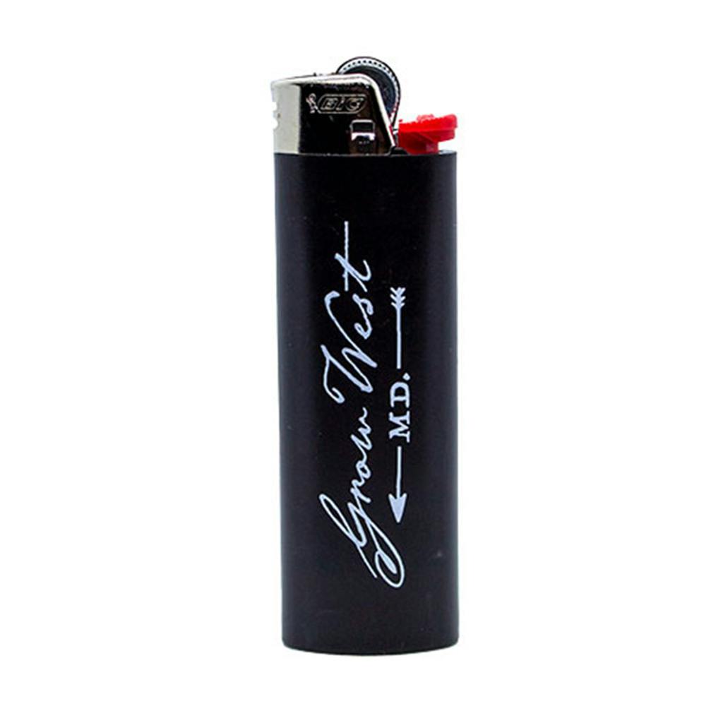 Grow West | Lighter | Script Logo