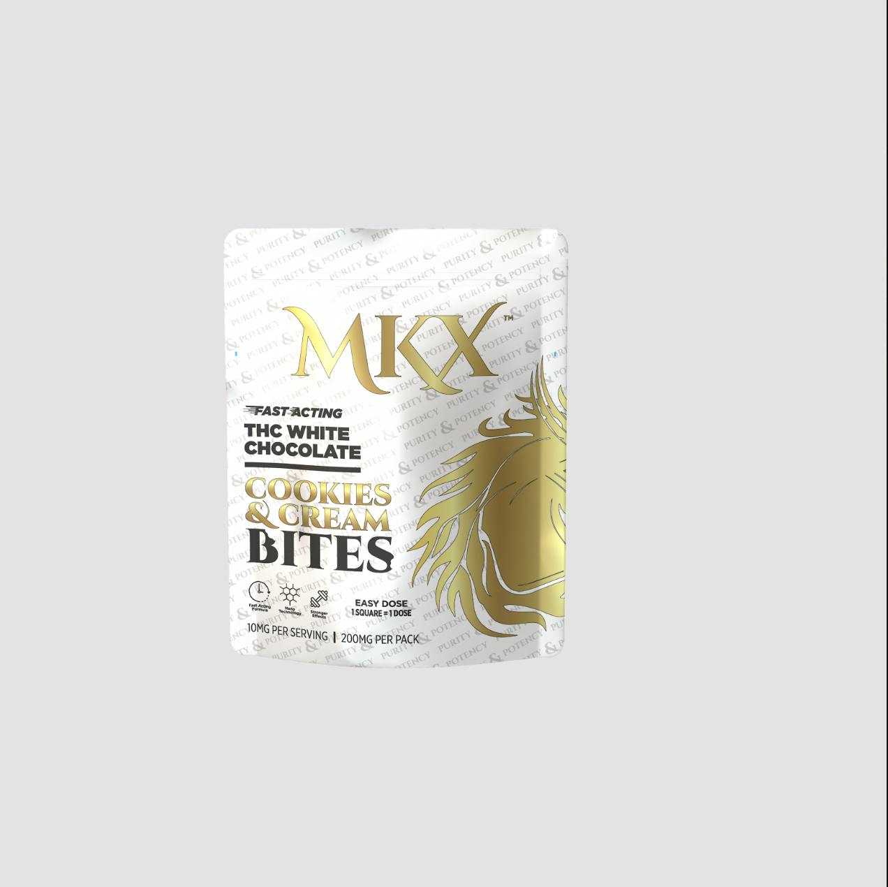 White Chocolate Cookies & Cream Bites | 200mg | 20ct | 10mg/ea