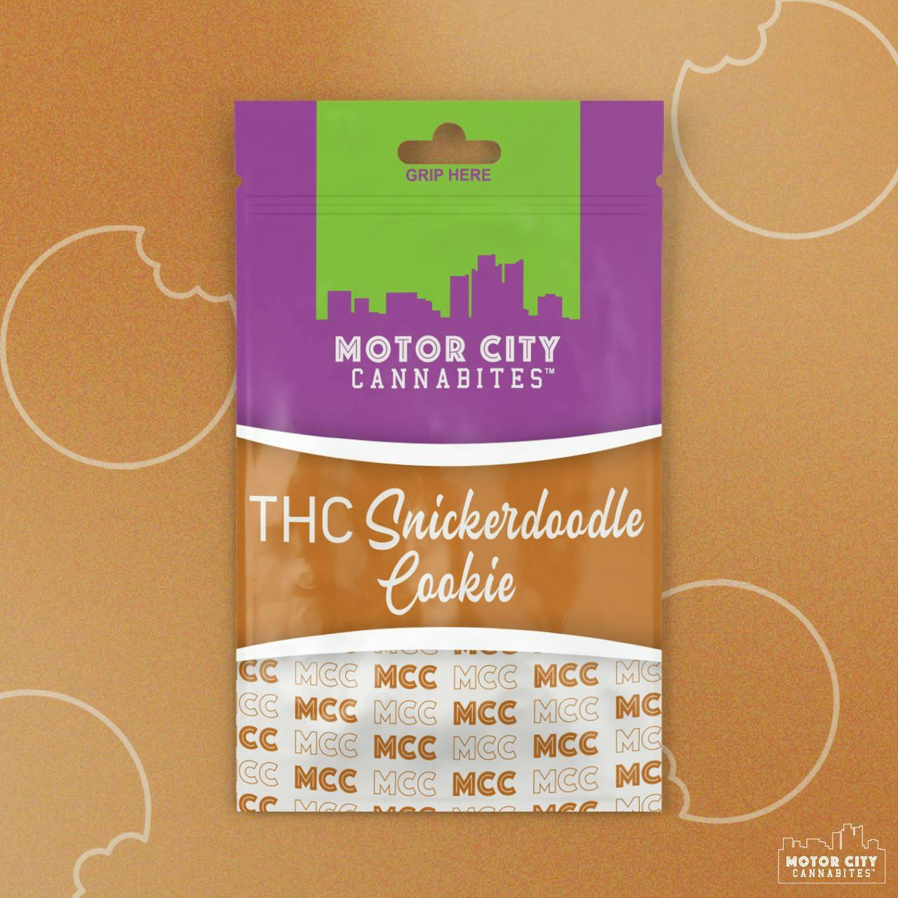 THC Snickerdoodle Cookie - Motor City Cannabites
