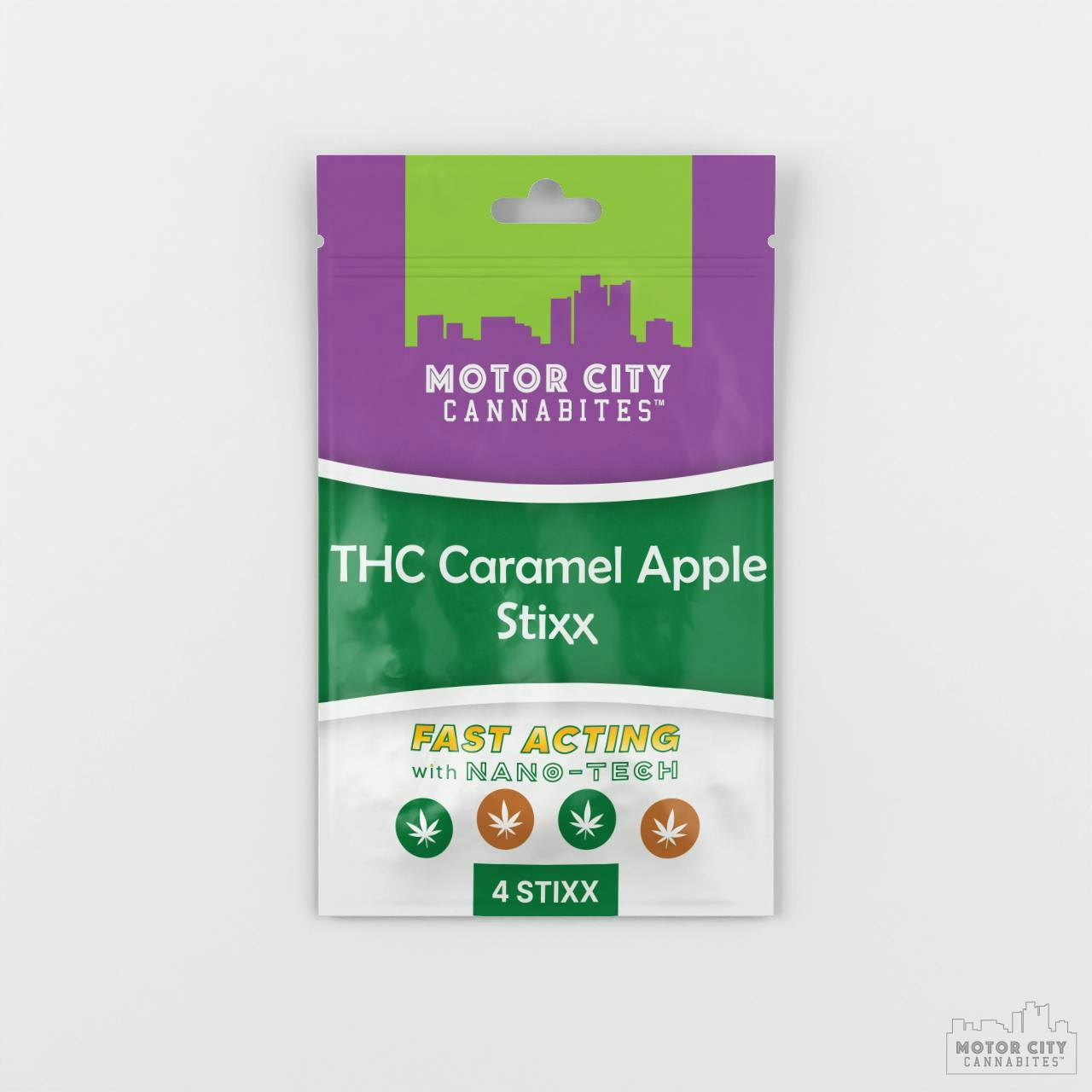 THC Caramel Apple Stixx | Edible | 50mg | 4pk