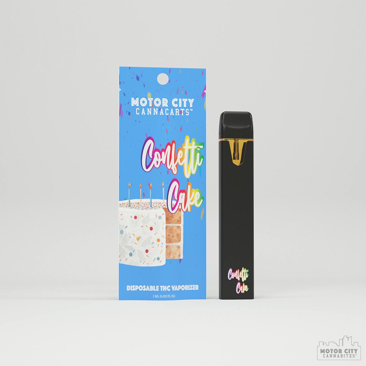 Motor City Cannabites Confetti Cake Weedmaps