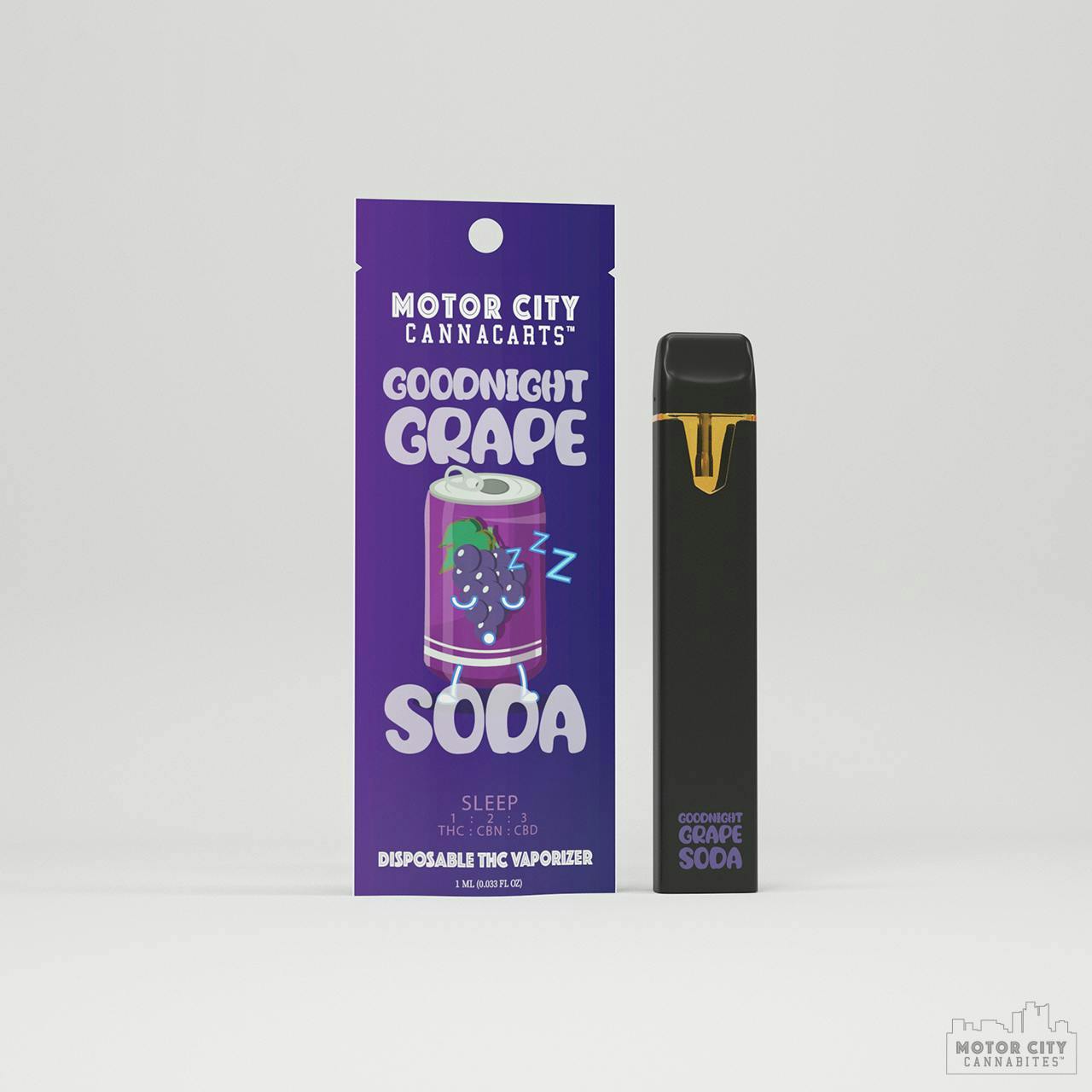 Goodnight Grape Soda Disposable 1g