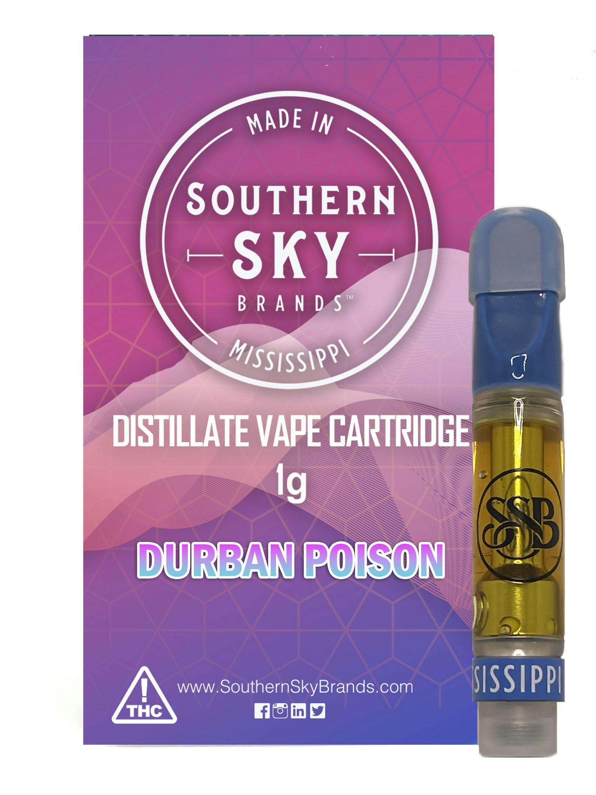 Durban Poison Vape Cart - 1g