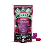 Lost Farm | Cherry Lime | Live Rosin Strain-Specific Chews | 100mg