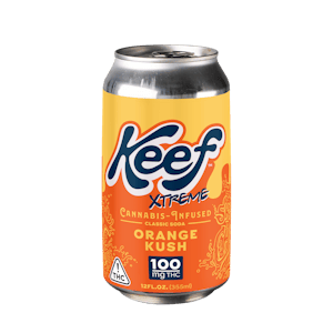 Keef - [Keef] Soda 12oz - 100mg - Orange Kush Xtreme (H)