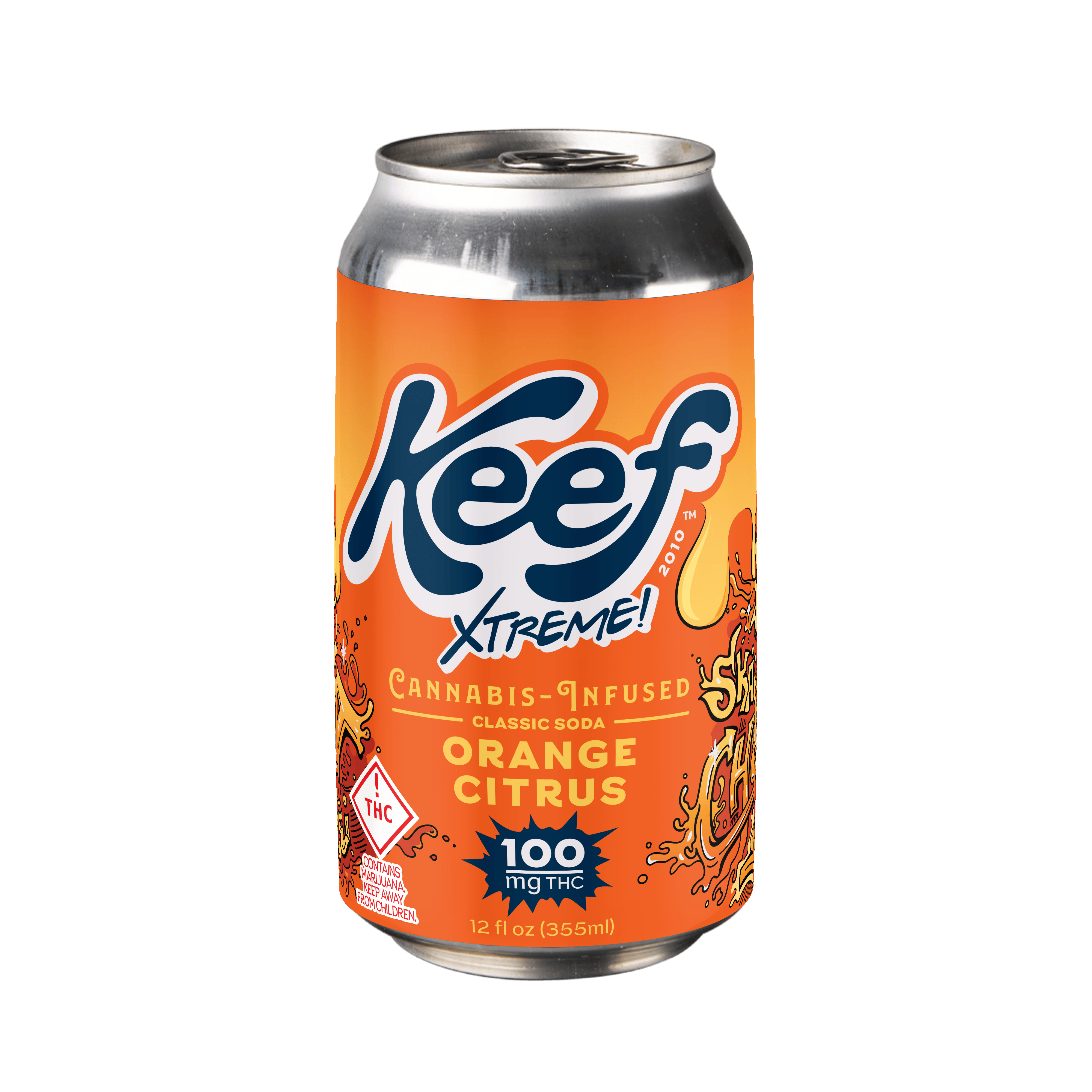 Keef Classic Soda Orange Kush Xtreme - 100mg