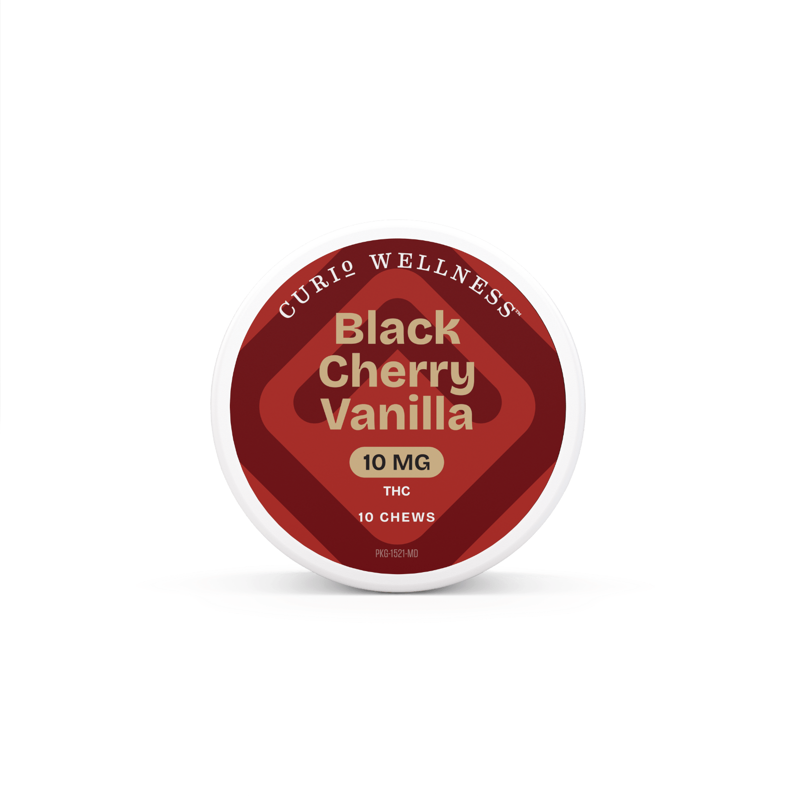 Black Cherry Vanilla Chews | 100mg | 10ct | 10mg/ea