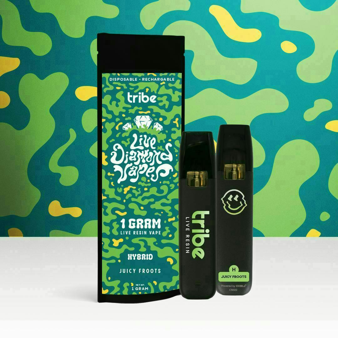 Tribe | Juicy Froots | Live Diamonds Disposable | 1g
