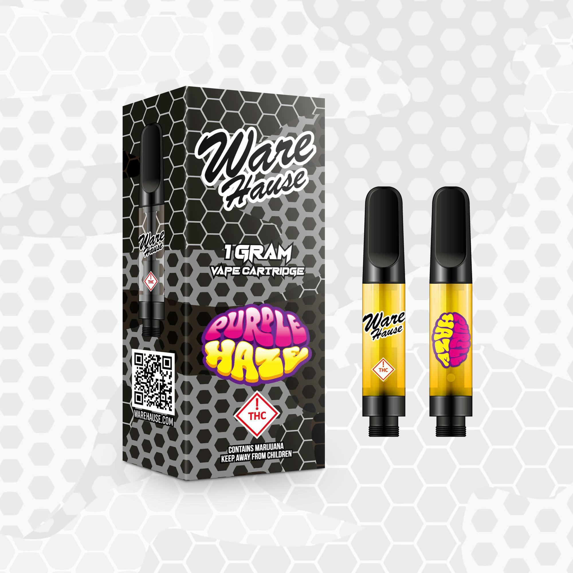 WARE HAUSE 1 Gram Cart PURPLE HAZE Ware Hause