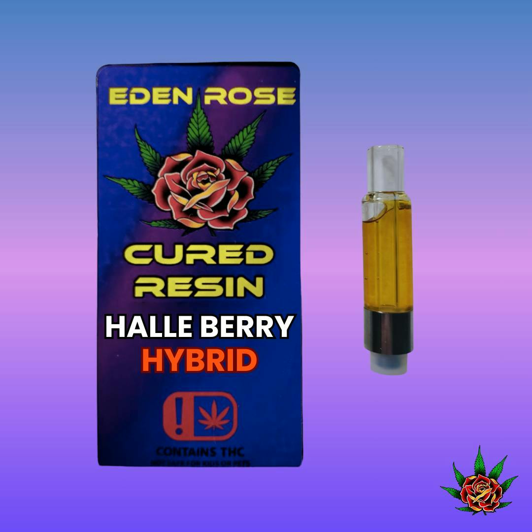 vandy vape berserker v3 mtl rta Eden Rose Cured Resin Cart 1g - Halle Berry (Hybrid)