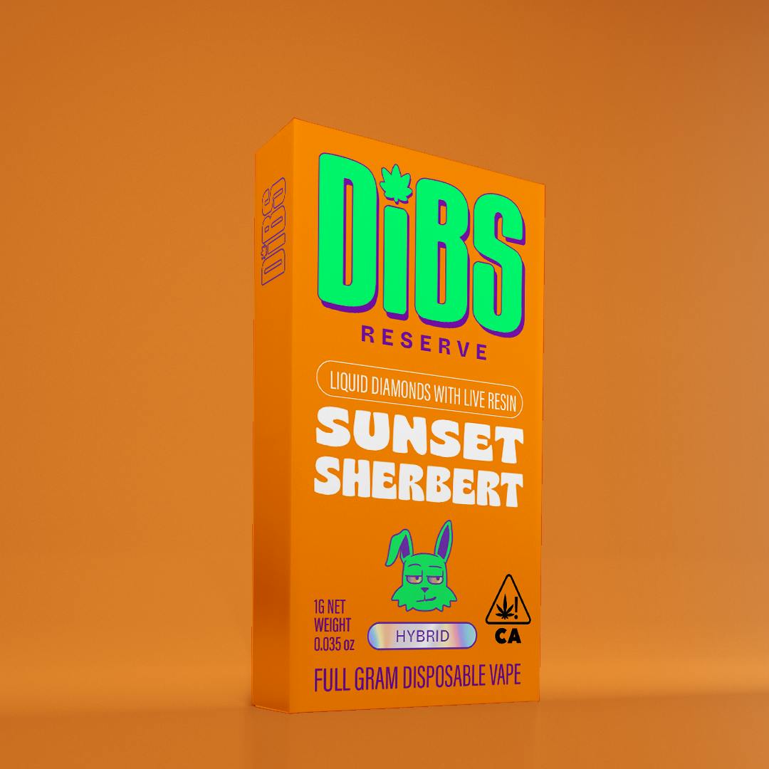 Melted Diamond Resin Sunset Sherbert