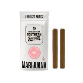 GDF: Infused Blunt Pack | Peach x GMO x OZ Kush | Southern Sweets | 1g 2pk