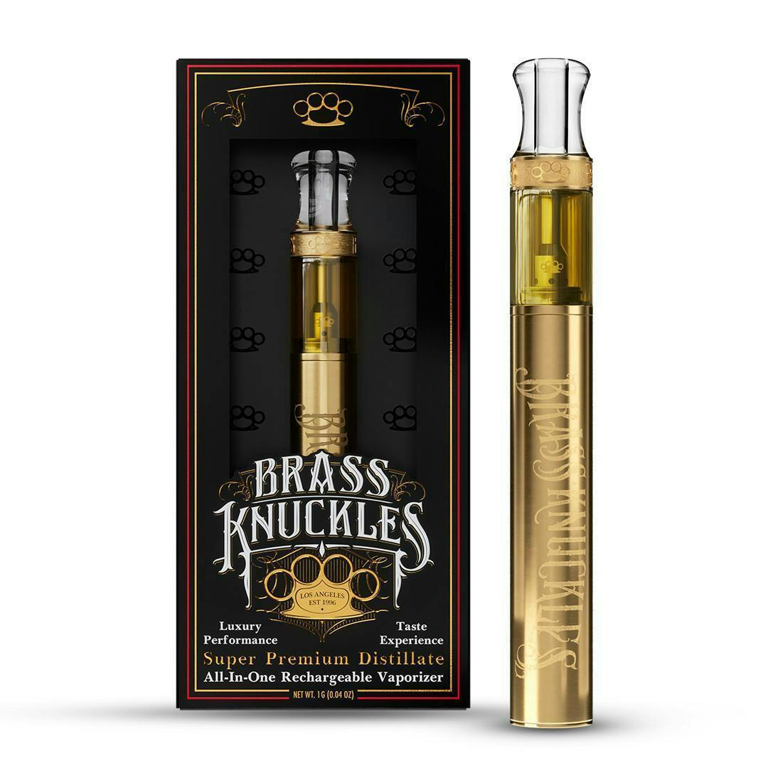 Brass Knuckles | Strawberry Cough | Disposable | 1g by Brass Knuckles