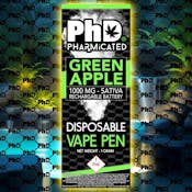 Distillate Vape - 1G Disposable - Green Apple