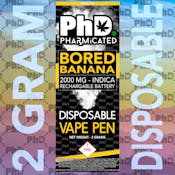 PhD 2 Gram Disposable Distillate Vape AIO - Bored Banana (I)