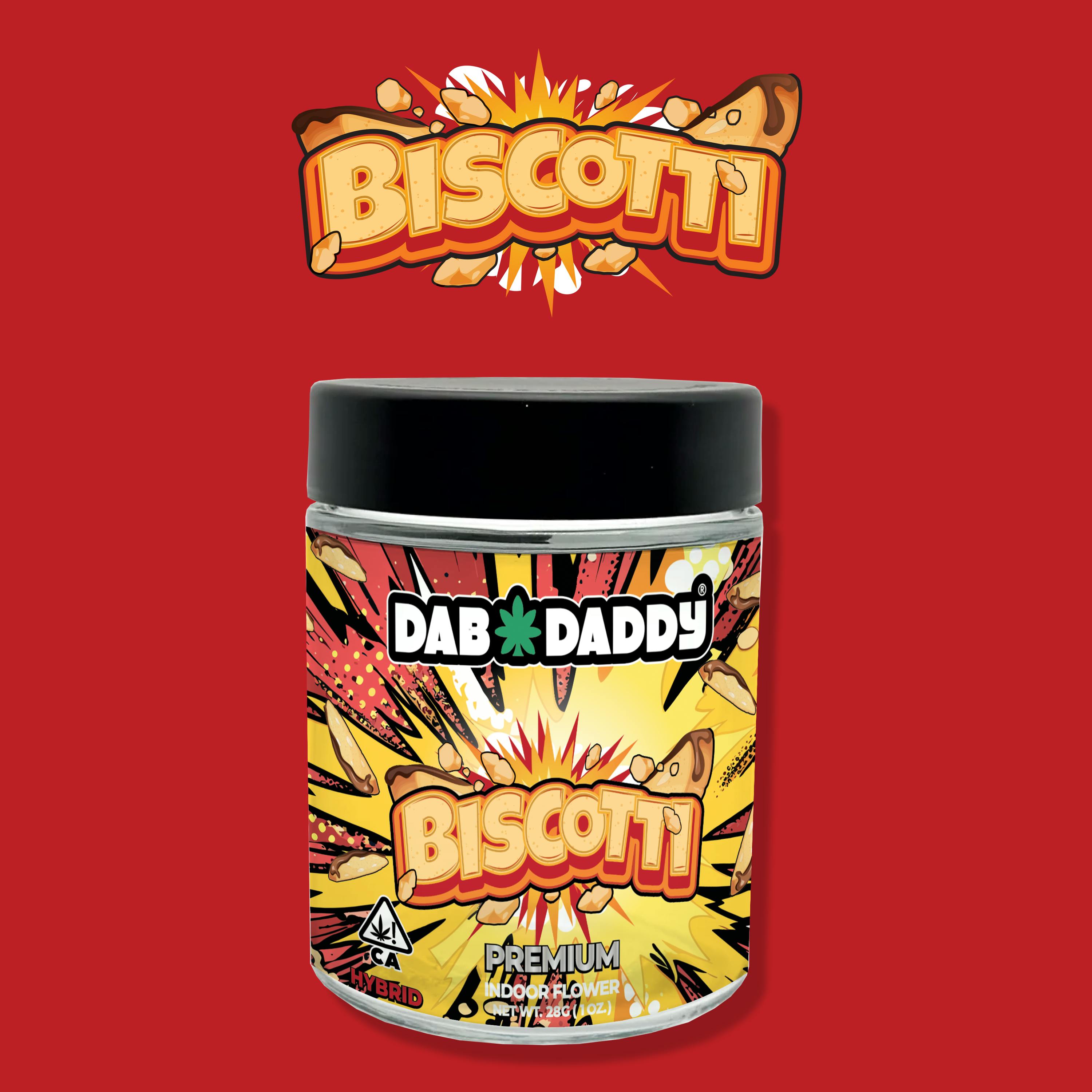 Biscotti Flower Dab Daddy® 28g Premium Indoor Flower - Dab Daddy Ⓡ