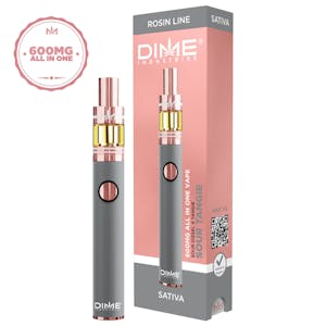 DIME INDUSTRIES - Sour Tangie Rosin Line 600mg All in One Device