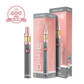 Sour Tangie Rosin Line 600mg All in One Device