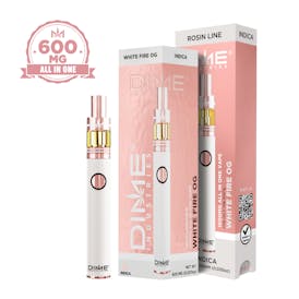 White Fire OG Rosin Line 600mg All in One Device