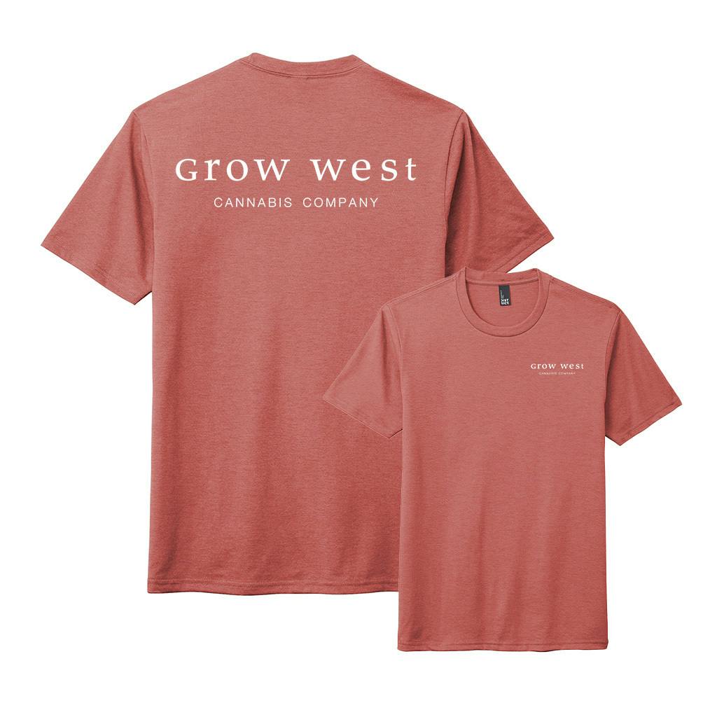 Grow West | T-Shirt | Blush Frost | Small