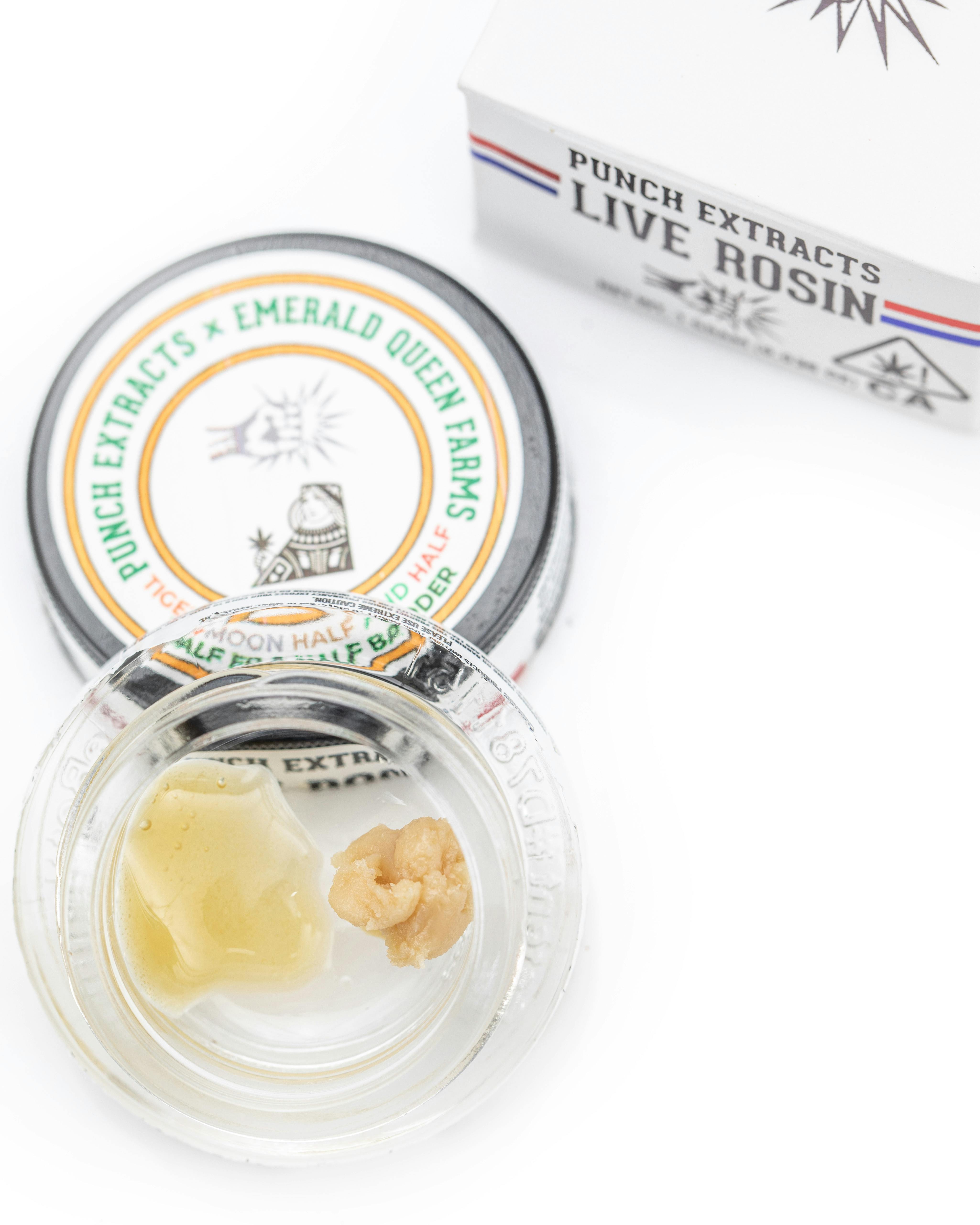 Tiger Moon Tier 2 Live Rosin Half & Half (1g) - Punch Edibles & Extracts