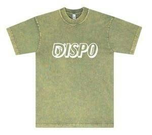 Dispo | Merch | Graphic Tee - Mineral Wash S/S - Green