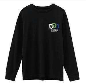Dispo | Merch | Graphic Tee - Three Color L/S - Black
