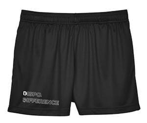 Dispo | Merch | Women's Graphic Shorts - Black