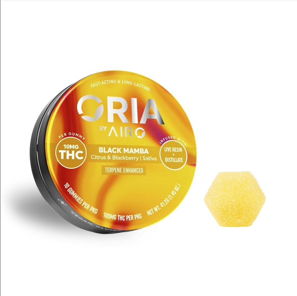 Black Mamba | Oria - Artisan Series | 100mg Live Resin Gummies at Trulieve Zanesville Dispensary