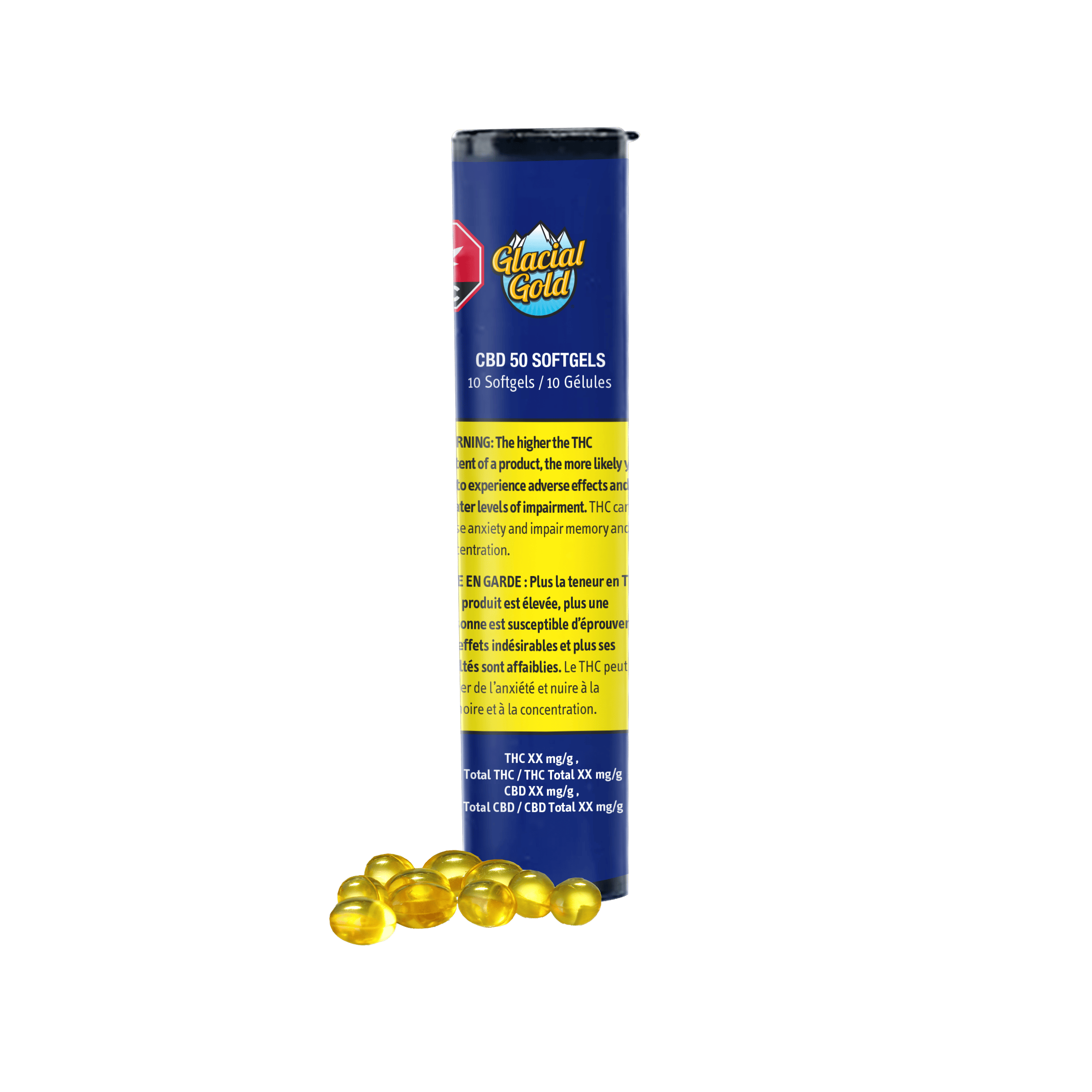 CBD 50 Softgels | 10-pack (500mg CBD)