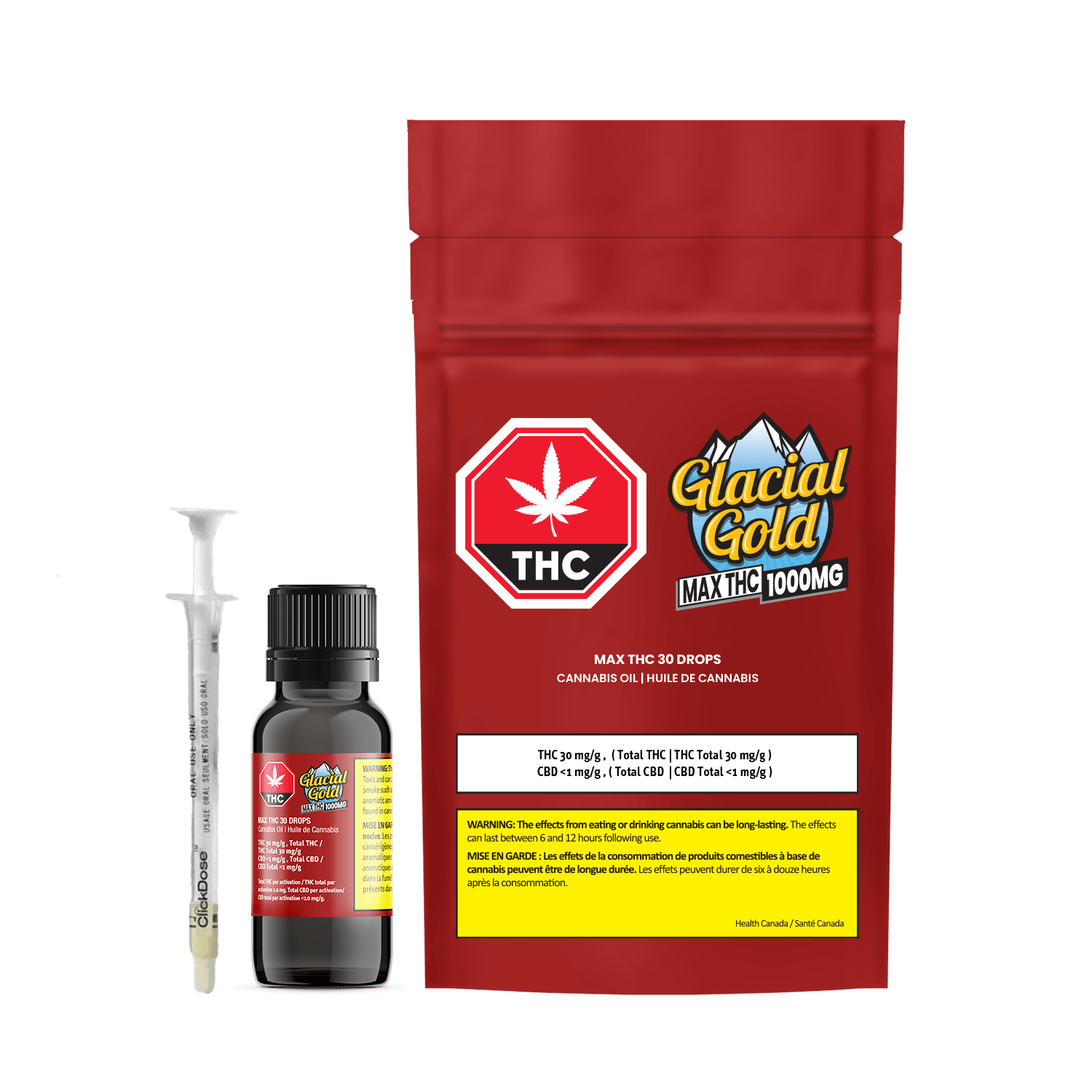 MAX THC 30 Oil | 35ml (1000mg THC)