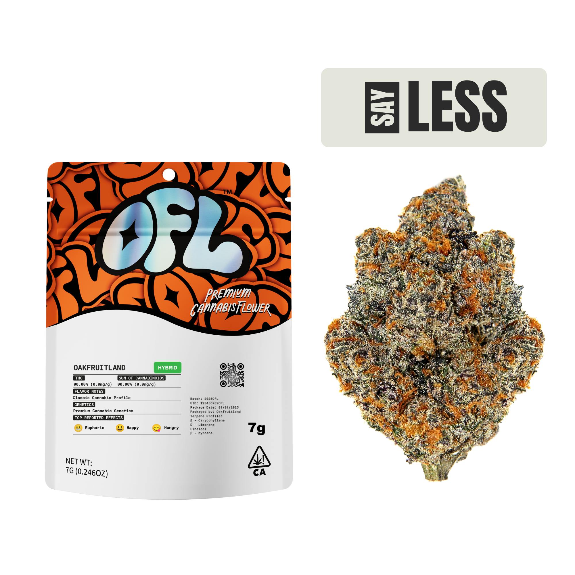 Say Less Premium Flower 7g - Oakfruitland (OFL)