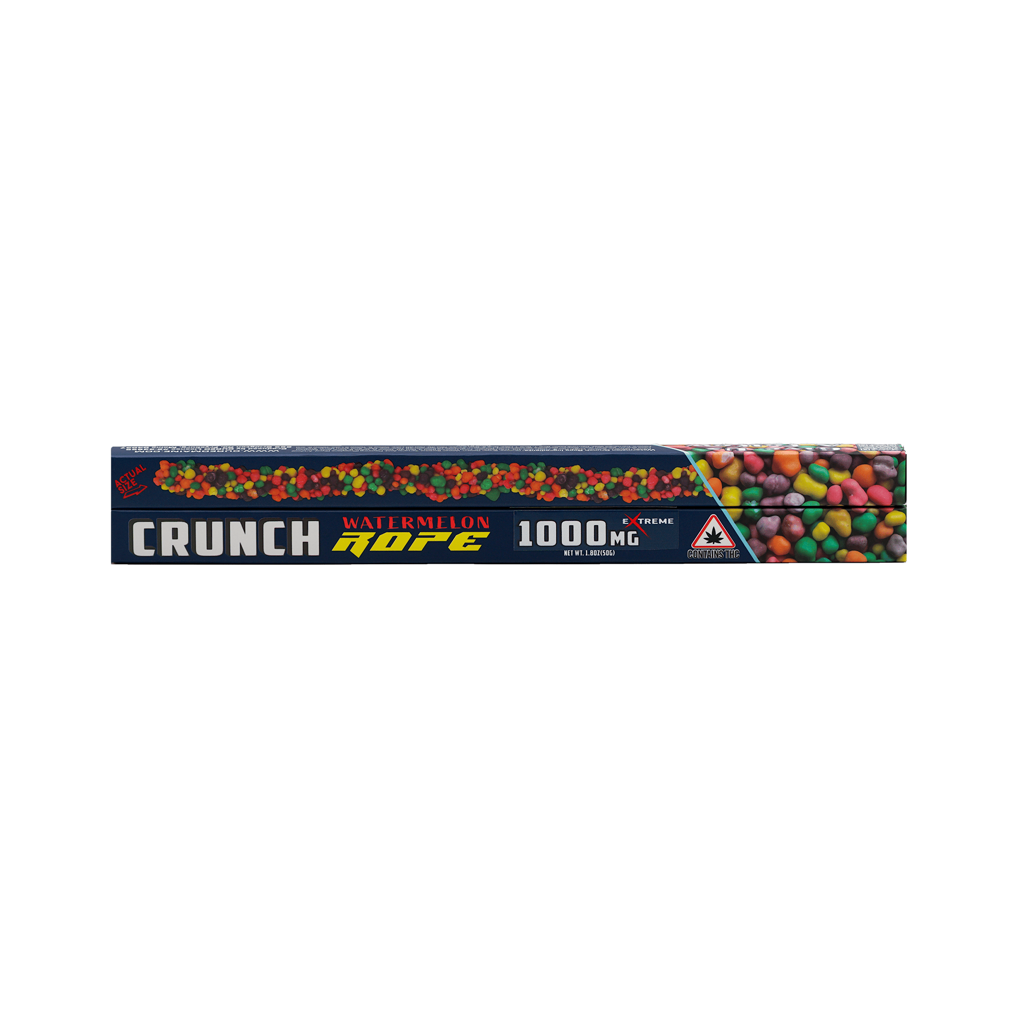 1,000mg Crunch Rope - Watermelon by Cured