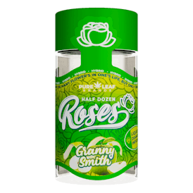GRANNY SMITH Roses 6pk Hybrid | Liquid Diamond Infused | 3.6G (.6g ea)