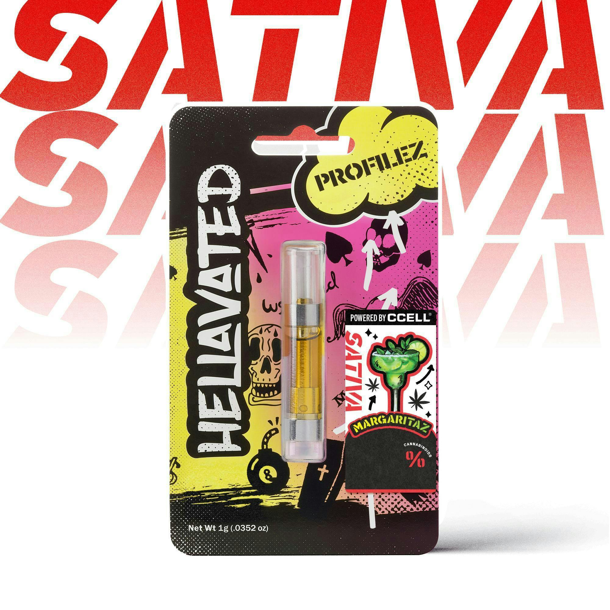 Margritaz Cocktailz Cartridge 1g by Hellavated