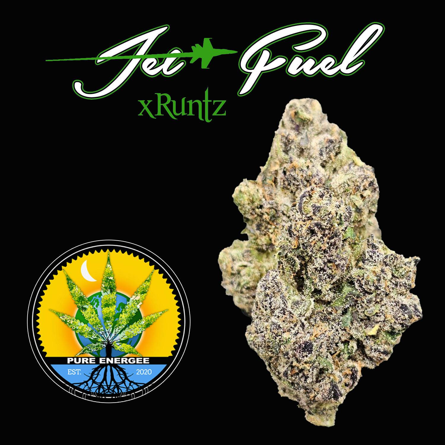 PURE ENERGEE "Jetfuel x Runtz" 28g bag SD STRAINS