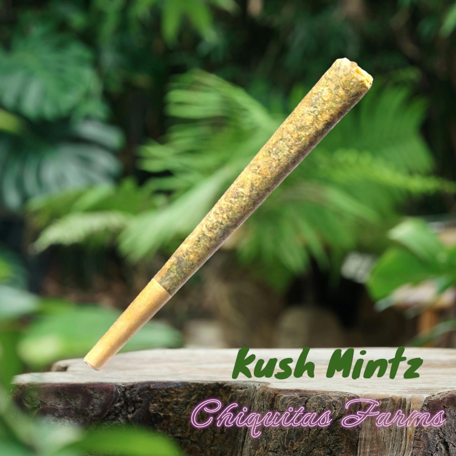 Chiquitas Farms Kush Mintz 1gm Pre-roll | Weedmaps