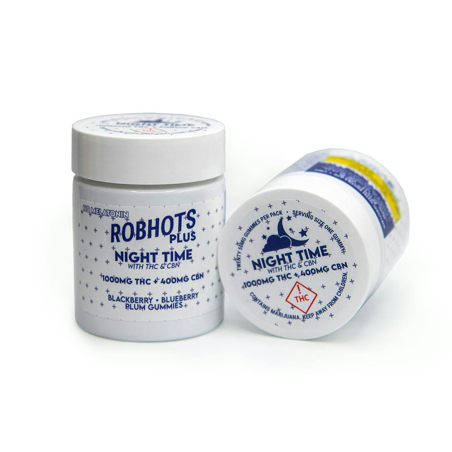 Robhots | Night Time Multipack Gummies (THC, CBN, Melatonin) | MED | 100mg by ROBHOTS