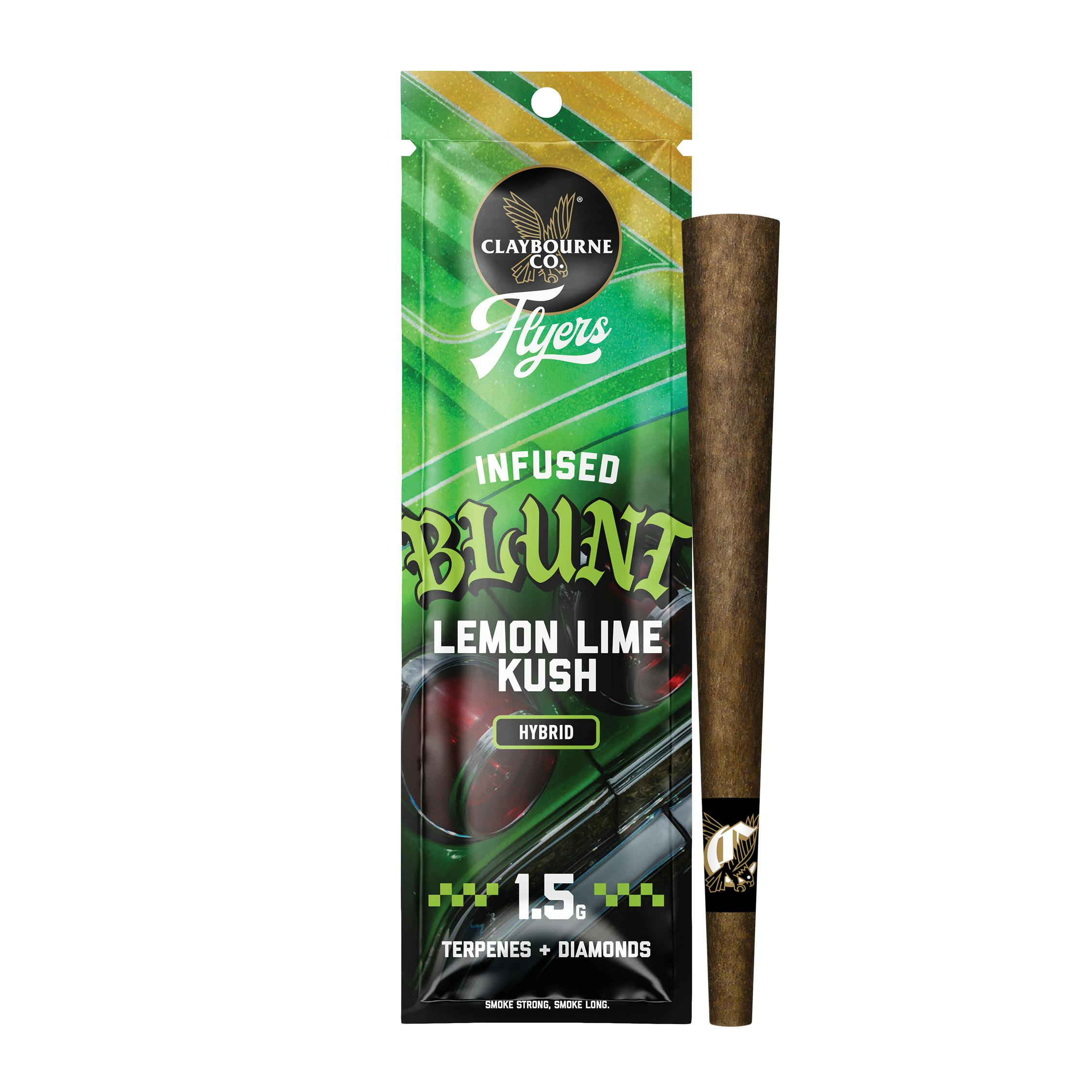 Claybourne Co. — Lemon Lime Kush - Flyers Blunt