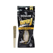 Smoakland - Super - J - Preroll + Infused - 1pk - 0.5g - Black - Sativa - Jack Herer